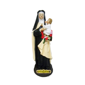 Figuras Religiosas de Resina de Alta Calidad, Santa Rosa de Lima, Regalos Cristianos, Artesanías, Decoración para el Hogar y Escritorio, Estatuas Religiosas Católicas - Product Image 6