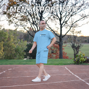 Men's Custom Winter Solid Drawstring Windproof Breathable Training Tracksuit for Adults 100% Cotton - Product Image 2