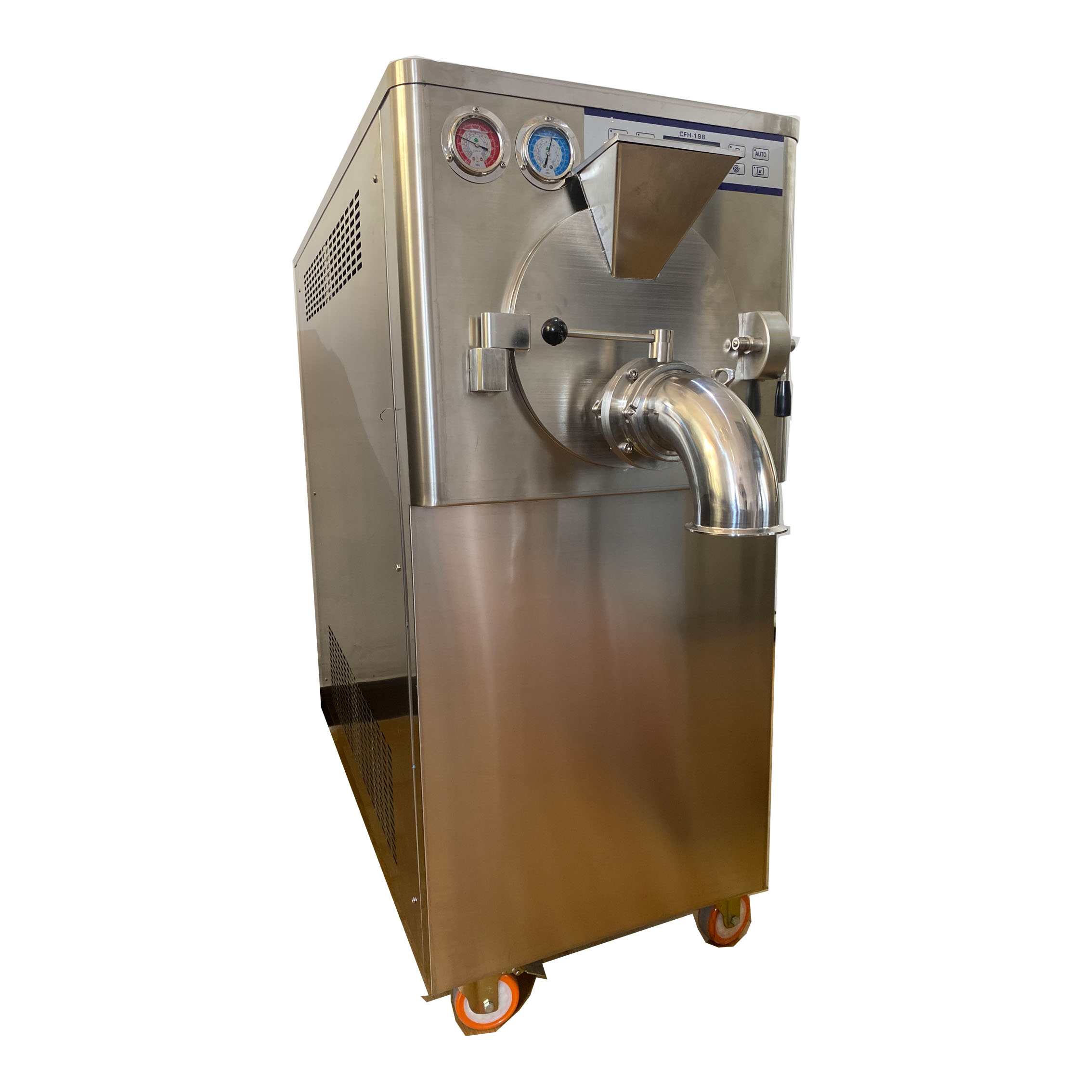 Высокопроизводительный аппарат для мороженого, твердый аппарат для непрерывного Замораживания мороженого, коммерческий аппарат для приготовления мороженого, цена