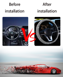 Funda para <span class=keywords><strong>Volante</strong></span> de <span class=keywords><strong>Coche</strong></span> Universal para las Cuatro Estaciones sin Anillo Interior - Product Image 2