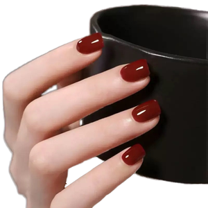 Haute qualité professionnel en gros ongles produits ABS pur rouge et blanc <span class=keywords><strong>miroir</strong></span> polissage conception court port <span class=keywords><strong>plaque</strong></span> <span class=keywords><strong>à</strong></span> ongles - Product Image 1