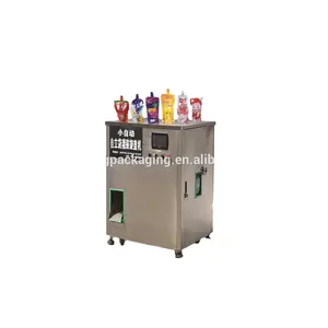 Automatic Spout Pouch Fruit Juice Filling Capping Packing Machine