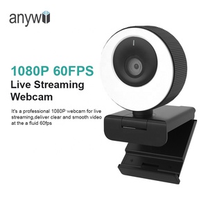 Anywii H780 Hot 1080P Tự Động lấy nét Webcam Có Thể Điều Chỉnh LED Vòng Ánh Sáng Microphone USB Miễn Phí Điều Khiển Cho Trò Chuyện Phòng <span class=keywords><strong>Web</strong></span> Máy Ảnh Cổ - Product Image 6