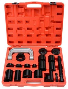 21पीसी यू जॉइंट चेसिस सर्विस टूल्स बॉल पुलर जॉइंट रिमूवल टूल टाई रॉड सेपरेटर सेट बॉल जॉइंट प्रेस सेपरेटर टूल किट - Product Image 2