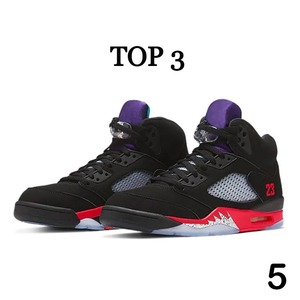 Classic Retro 5s Basketball Shoes Multi Color <b>Fire</b> Red Black Metallic Casual Kicks Wholesale Bulk Fast Delivery - Product Image 5