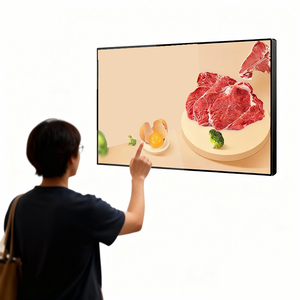 Écran tactile capacitif LCD couleur <span class=keywords><strong>de</strong></span> 55 pouces à fixation murale pour signalisation numérique et affichage pour hôtels, restaurants et centres commerciaux haut <span class=keywords><strong>de</strong></span> gamme - Product Image 1