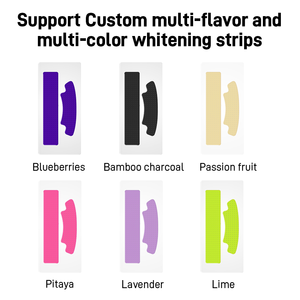 Options personnalisées <span class=keywords><strong>de</strong></span> <span class=keywords><strong>peroxyde</strong></span> d'hydrogène ou sans <span class=keywords><strong>peroxyde</strong></span> OEM ODM Produits pour Blanchiment des dents Bandes <span class=keywords><strong>de</strong></span> blanchiment des dents - Product Image 5