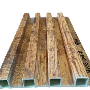 Pannello Decorativo WPC di Lusso Anticorrosione Effetto Bambù per Rivestimenti e Decorazioni Domestiche - Product Image 5