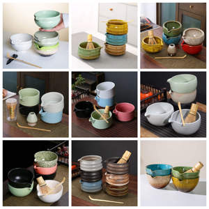 Outils de Cérémonie de Matcha Faits à la Main avec Logo Personnalisé, Set de Fouets à Matcha Japonais en Bambou Naturel, 4-7-9 Pièces, Personnalisable, Kit Thé Matcha - Product Image 4