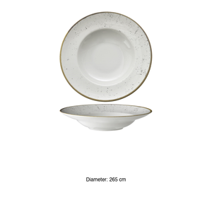 Bol à pâtes Napoli Stains Ø 26,5 cm Ø intérieur 17,5 cm Impression numérique Saturnia - Product Image 3