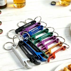 Porte-clés personnalisable, ouvre-bouteille de vin et de bière, porte-clés avec logo laser personnalisé, ouvre-bouteille briquet - Product Image 1
