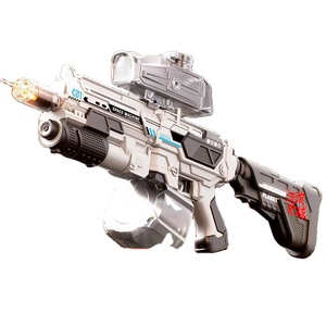 Pistolet <span class=keywords><strong>à</strong></span> <span class=keywords><strong>eau</strong></span> électrique haute pression M416 de 1350 ml grande capacité avec éclairage, intégration manuelle et automatique, jouet pistolet <span class=keywords><strong>à</strong></span> <span class=keywords><strong>eau</strong></span> avec lumière de tir - Product Image 1