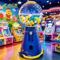 Distributeur de capsules de jouets et de balles de jeu de 75-100 mm pour machines à bonbons, idéal pour les locations de carnavals