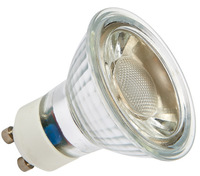 Projecteur LED AC230V PAR16 Valeur GU10/5W (50W) Projecteur à corps en verre 400 lm