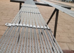 Cage de protection pour <span class=keywords><strong>animaux</strong></span>, clôture de sécurité, type fermé, boucle, corde en acier inoxydable, maille - Product Image 5