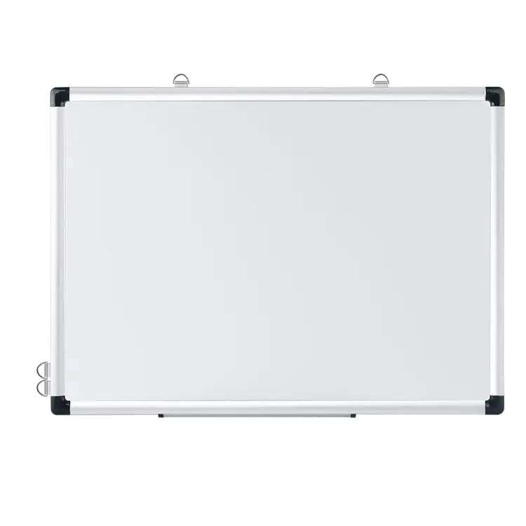 Fournitures de bureau et d'école, cadre en Aluminium, support gratuit, effaçable à sec, tableau blanc vert, tableau blanc magnétique