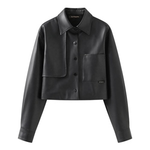 Veste en <span class=keywords><strong>cuir</strong></span>, manteau pour hommes et femmes, vêtements d'occasion en gros, manteaux de marque d'occasion pour hommes, ballots de vêtements d'occasion, vêtements d'occasion - Product Image 1