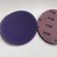 Disques abrasifs en céramique violette de 9 pouces pour ponceuses orbitales et aléatoires - Coupe rapide et durable - Travail du bois, peinture automobile