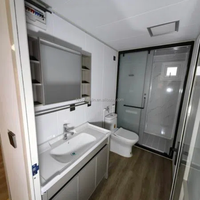 Maisons préfabriquées extensibles en conteneur d'acier de 20 pieds bon marché Mini hôtel pliable Maisons préfabriquées de 2 à 3 chambres à coucher pour ferme