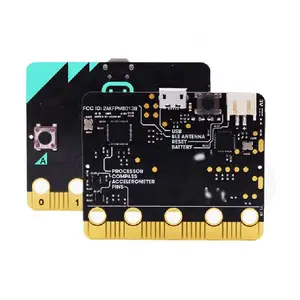 2023 BBC micro bit NRF51822 ARM Cortex-M0,25 lumière LED. Un ordinateur pour les enfants débutants à la programmation, au support, etc.