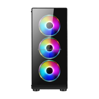 Dernière tour moyenne ATX Gabinete gamer gaming pc cabinet ordinateur en aluminium Micro boîtier ATX pc