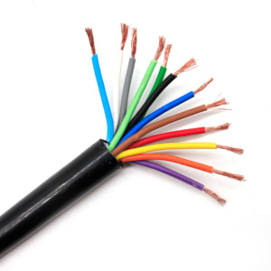 15 कोर इंसुलेटेड ट्रेलर केबल आईएसओ 12098 टीपू 15 वायर ट्रेलर इलेक्ट्रिक एक्सटेंशन कॉर्ड - Product Image 1