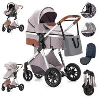 Poussette de voyage légère 2024, poussette, landau, siège auto pour bébé, poussette 3 en 1 portable pour nouveau-né