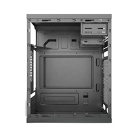 JNP OEM refroidisseur de logo personnalisé tour moyenne Matx Itx système de refroidissement par eau ventilateur alimentation CPU armoire ordinateur boîtier pour PC