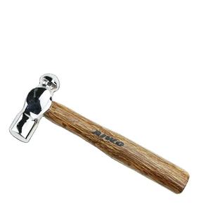 Marteau à tête sphérique forgé à chaud de 4 oz avec manche en bois - Product Image 1