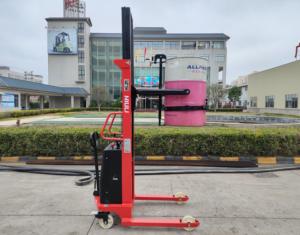 NIULI eléctrico de fábrica tambor de aceite elevador camión equipos de elevación hidráulica motor carretilla elevadora porter elevador tambor de aceite apilador - Product Image 5