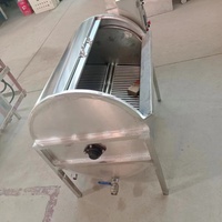 Machine à plumer les poulets / Machine à échauffer la volaille / Machine à échauffer les poulets à chauffage au gaz pour l'abattage