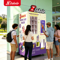 Máquina de Impresión de Carcasas de Teléfono INKELE, Personalizable, OEM, ODM, Máquina Expendedora de Carcasas de Teléfono para Campus