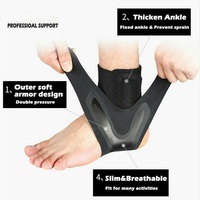 Attelle de Compression Réglable pour Fasciite Plantaire et Soulagement de la Douleur, Soutien et Protection de la Cheville et du Pied pour le Sport