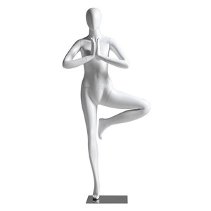 <span class=keywords><strong>Mannequin</strong></span> de sport et de yoga pour <span class=keywords><strong>femme</strong></span>, corps entier, très vendu, avec un teint réaliste, corps en fibre de verre mat pour vitrine - Product Image 3