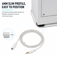 Câble de détection de fuite de liquide industriel fiable de 4 mm à haute sensibilité, Wi-Fi Tuya Smart pour capteur de fuite d'eau (CE/FCC/RoHS)