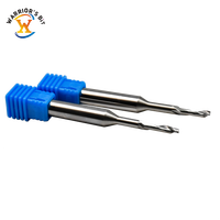 Warrior's Bit CNC Bit End Mill Tools 8mm Shank One Flûte HSS Fraise pour fenêtre de porte en alliage d'aluminium
