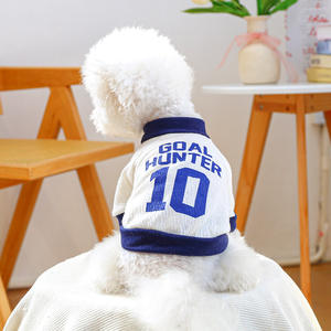 2025 nouvelle vente chaude accessoires pour animaux de compagnie été sport Style <span class=keywords><strong>but</strong></span> chasseur petit gilet animal Cosplay chien vêtements - Product Image 5