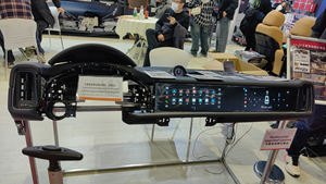 Modification intérieure Led écran Cover Fit Emballage intérieur pour <span class=keywords><strong>Porsche</strong></span> cayenne 2011 -2023 958.1 958.2 9Y0.1 à 2024 9Y0.2 - Product Image 3