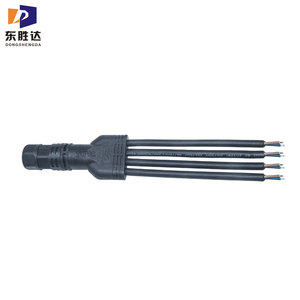 DSD tasarım Y Splitter vida elektrik konnektörleri 1 ila <span class=keywords><strong>2</strong></span> <span class=keywords><strong>3</strong></span> 4 5 6 yollu IP67 montaj kalıplama güç uzatma teller ve kablolar - Product Image 3