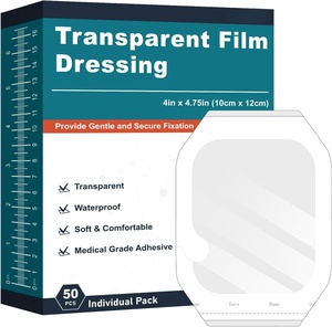 YOJO Parche de Fijación de Catéter Transparente de <span class=keywords><strong>PU</strong></span> Suave sin Látex, Impermeable, Apósito para Cánula <span class=keywords><strong>IV</strong></span>, Adhesivo Médico Acrílico EO - Product Image 1