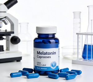 Melatonin Kapsülleri Uyku Döngüsü Düzenleyici Jet Lag Giderici OEM/ODM Bağımlılık Yapmayan Uyku Destekleyici Kapsüller - Product Image 3
