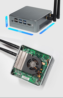 Mini PC de Alto Rendimiento con HDMI, DP, Tipo C, Triple Pantalla 4K HUD, NUC Intel Ultra 12ª/13ª Generación para Trabajo Diario de Oficina