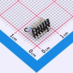 A127US-WS07P Pin Header SMD,P=1.27mm Connector ( Pin Structure: 2x7P )( Pitch: 1.27mm )( Row Spacing: 1.27mm ) - Product Image 2