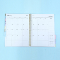 Großhandel Custom Logo 2025 2026 A4/A5 Spirale Wöchentliche monatliche Manifestation Tagebuch Journal Planer Agenda Notizbuch