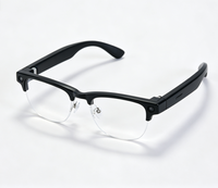 Lunettes Intelligentes IA Bluetooth 5.0, Autonomie 8h, Assistant Vocal, Traduction Photo en Temps Réel, Contrôle Tactile pour Voyages d'Affaires