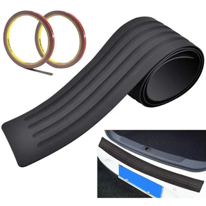 Lot <span class=keywords><strong>de</strong></span> 4 protections <span class=keywords><strong>de</strong></span> <span class=keywords><strong>seuil</strong></span> <span class=keywords><strong>de</strong></span> <span class=keywords><strong>porte</strong></span> anti-rayures en acier inoxydable avec logo pour SUV et berline - Product Image 4