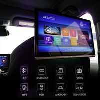 14 Zoll drehbarer Touchscreen Auto Kopfstützen monitor Android-System für Rücksitz Unterhaltung Unterstützung WIFI Mirror Link