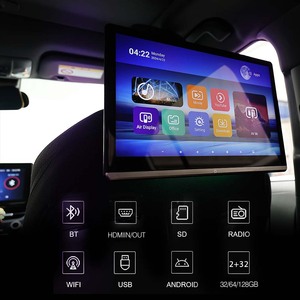 <span class=keywords><strong>Monitor</strong></span> de reposacabezas de coche con pantalla táctil giratoria de 14 pulgadas, sistema Android para entretenimiento de asiento trasero, soporte WIFI Mirror Link - Product Image 5