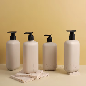 Haute qualité personnalisé 300ml 500ml HDPE PCR écologique en plastique shampooing Lotion Extrusion bouteille Flip Cap ou pompe - Product Image 1