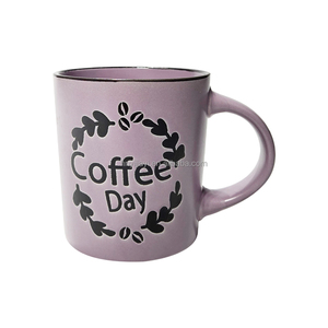Taza de Café de Cerámica con Diseño Gráfico de Serigrafía Colorida de Alta Calidad, Estilo Americano, en Oferta - Product Image 2